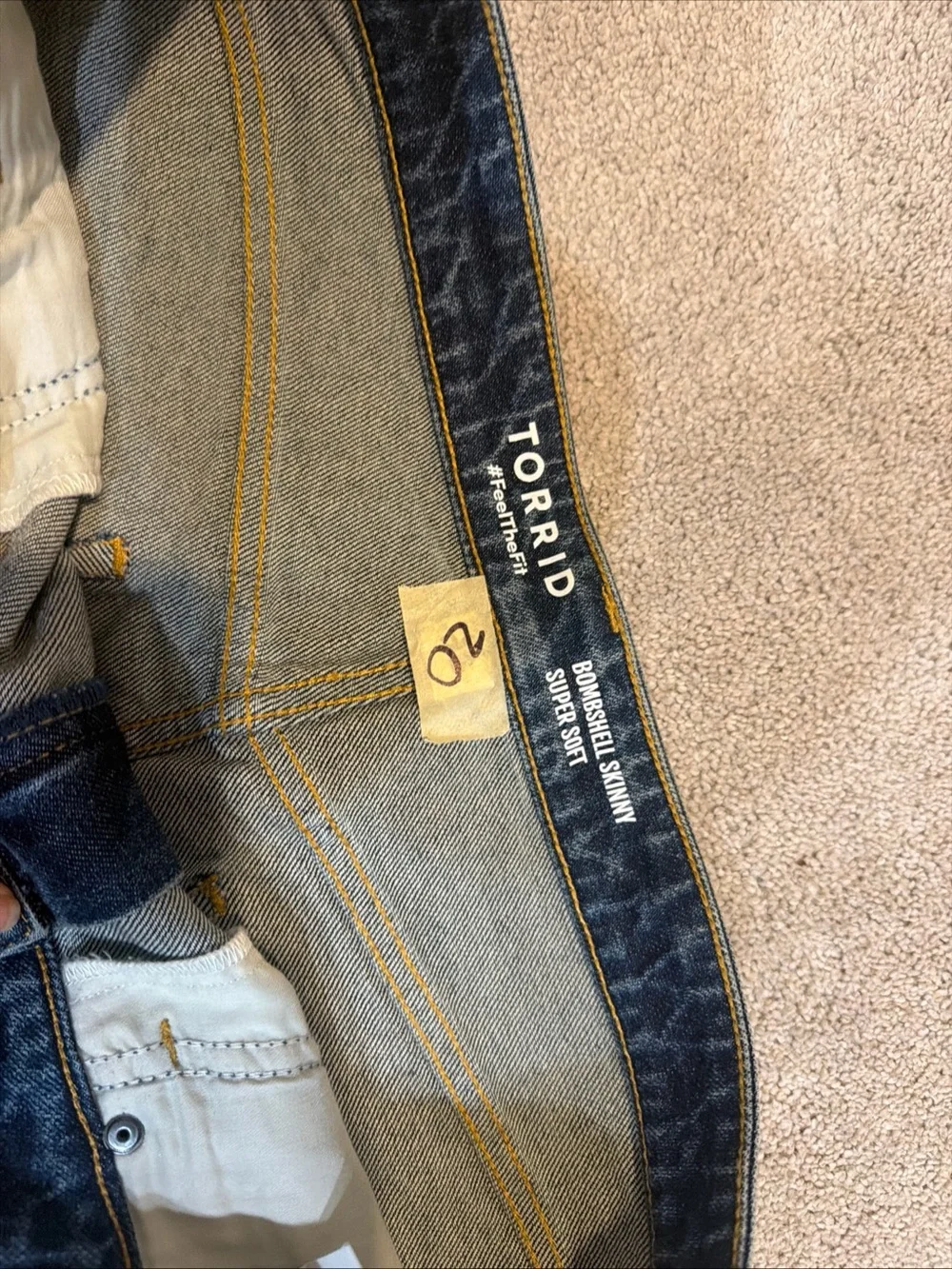 torrid dark wash